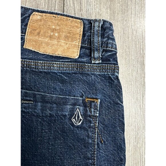 Vtg Volcom Dark Wash Straight Leg Size 34 Men’s Jeans - Picture 8 of 8